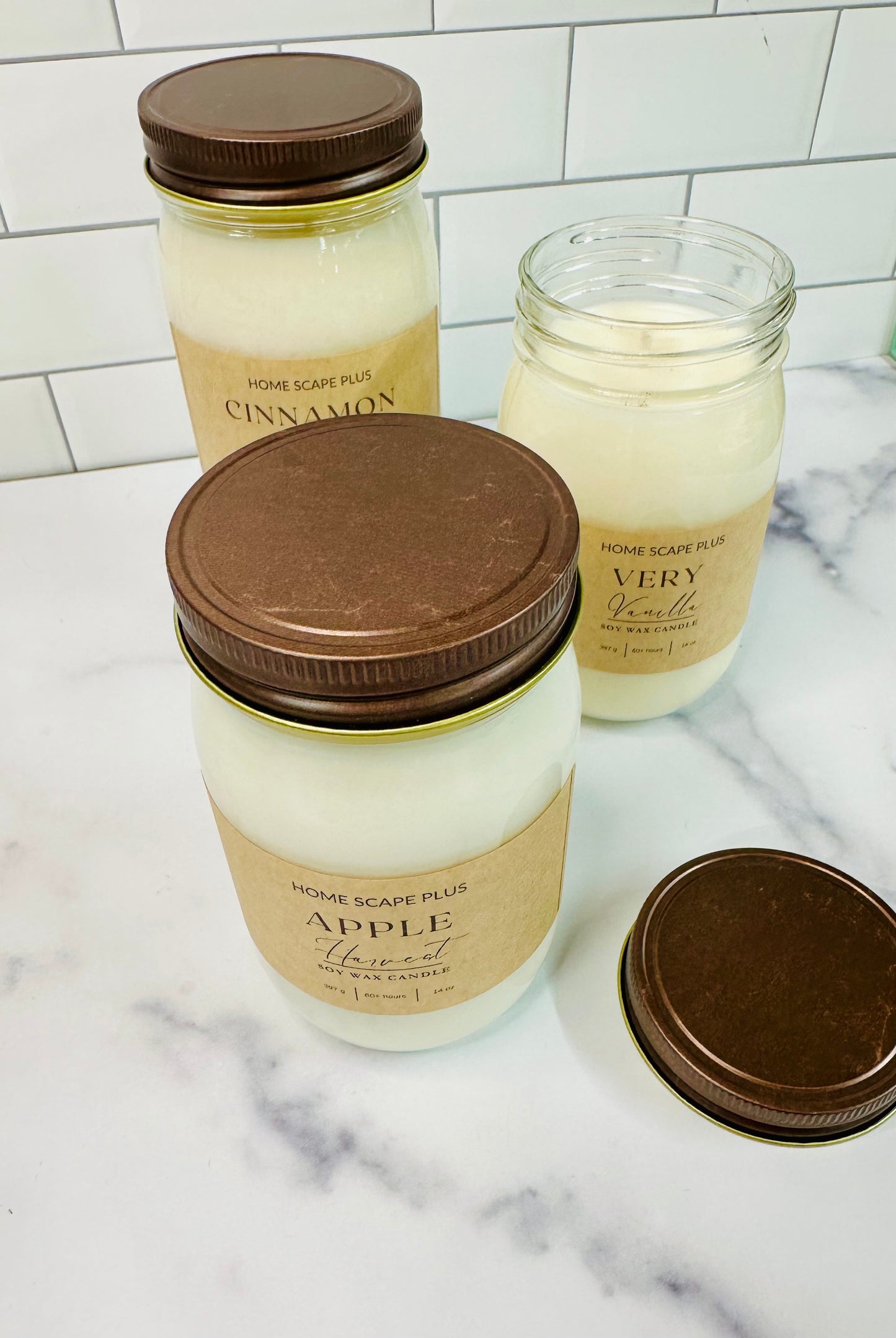 Mason Jar Soy Wax Candle