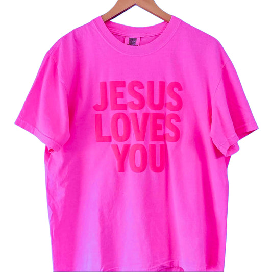 Jesus Loves You T-shirt Comfort Colors