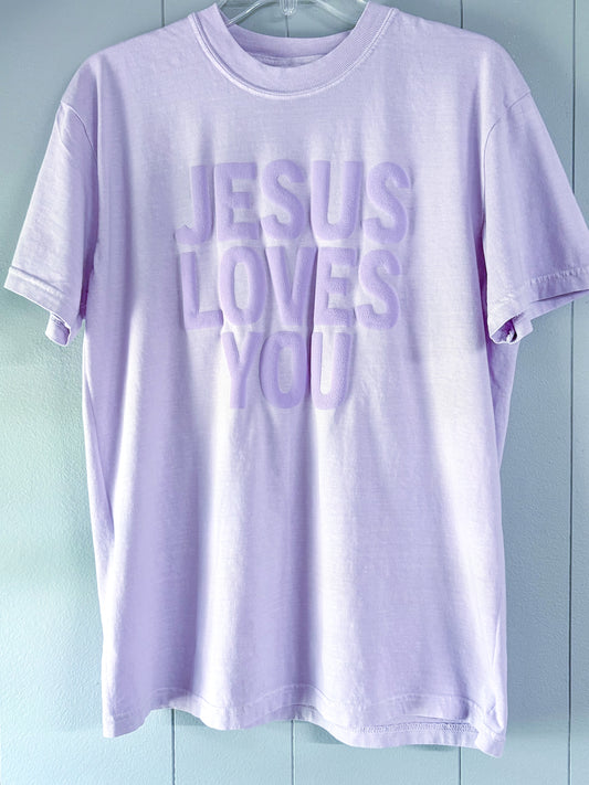 Jesus Loves You T-shirt Comfort Colors