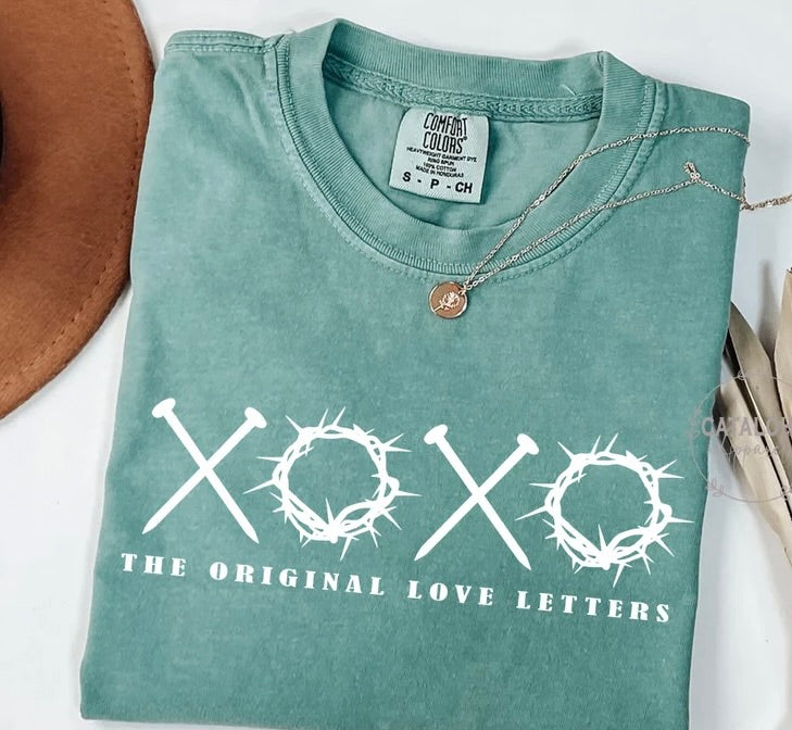 The Original Love Letters Comfort Colors T Shirt