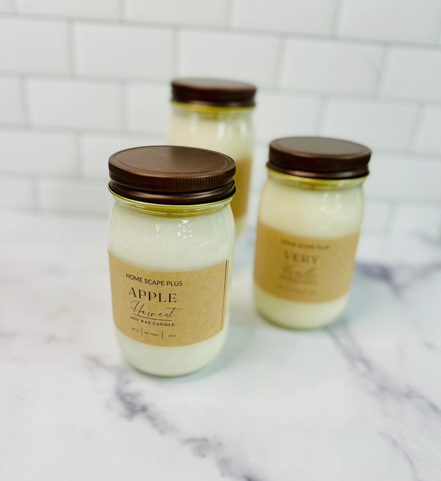 Mason Jar Soy Wax Candle