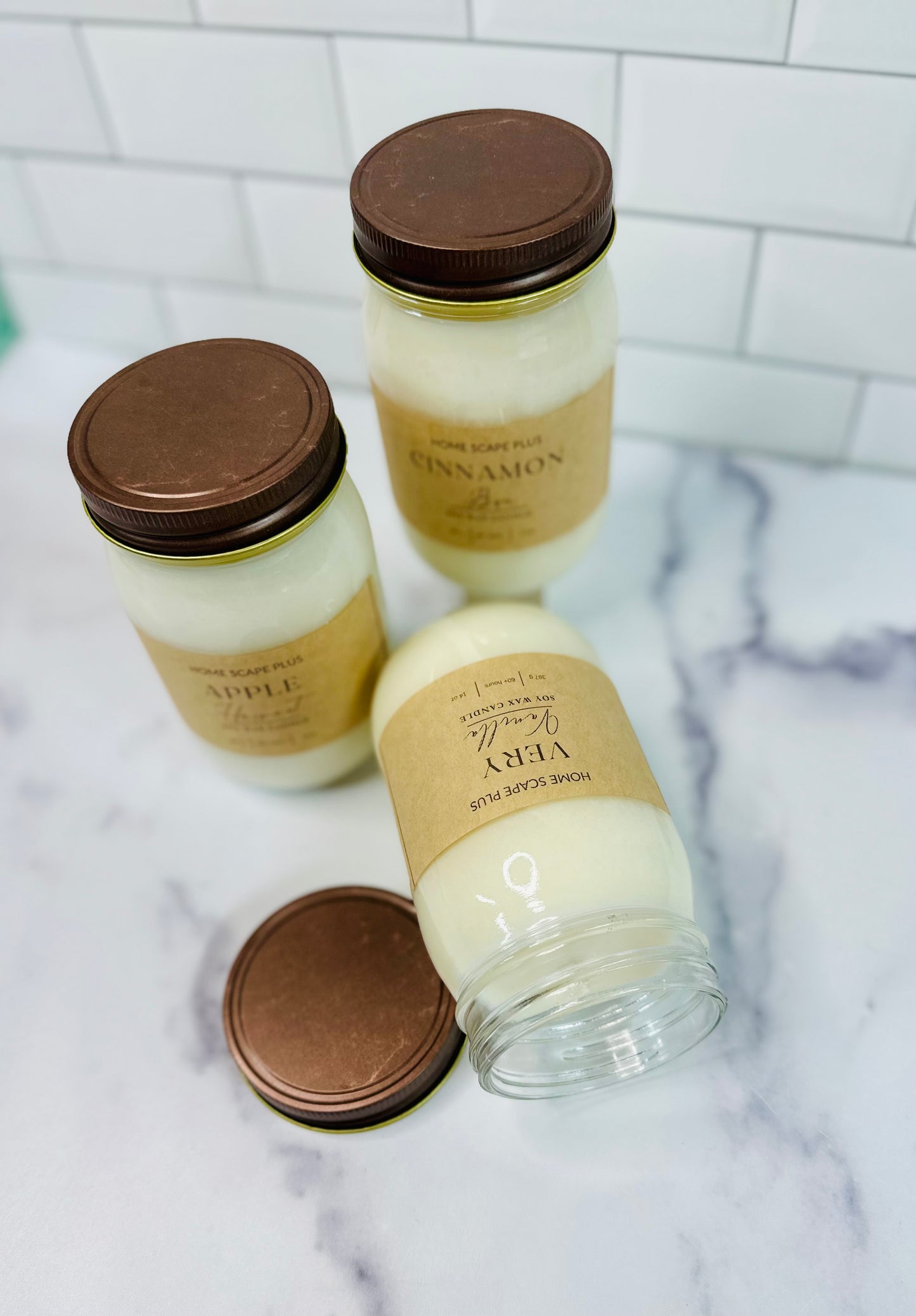 Mason Jar Soy Wax Candle