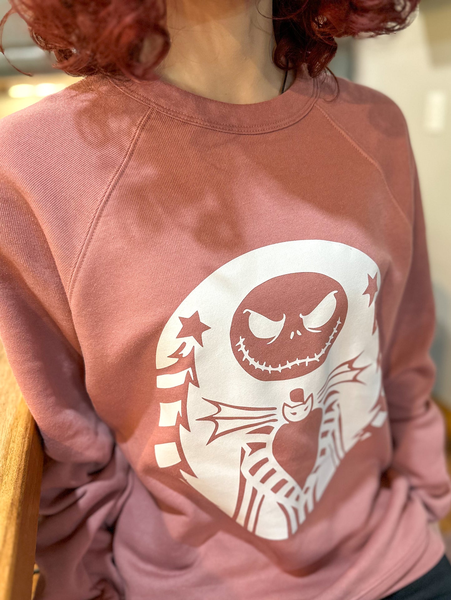 Jack Skeleton Nightmare Before Christmas Crewneck