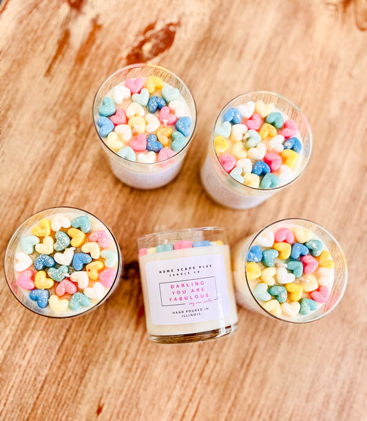 Sparkling Rainbow Soy Candle - Home Scape Plus