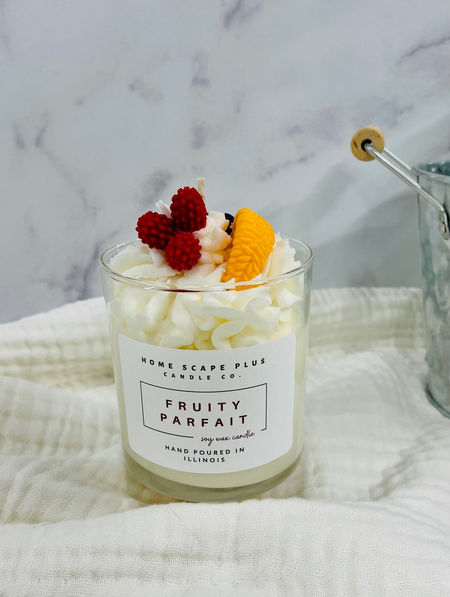 Soy Wax Candle/Fruity Parfait 9oz or 18oz