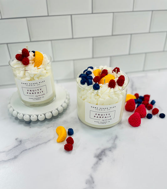 Soy Wax Candle/Fruity Parfait 9oz or 18oz