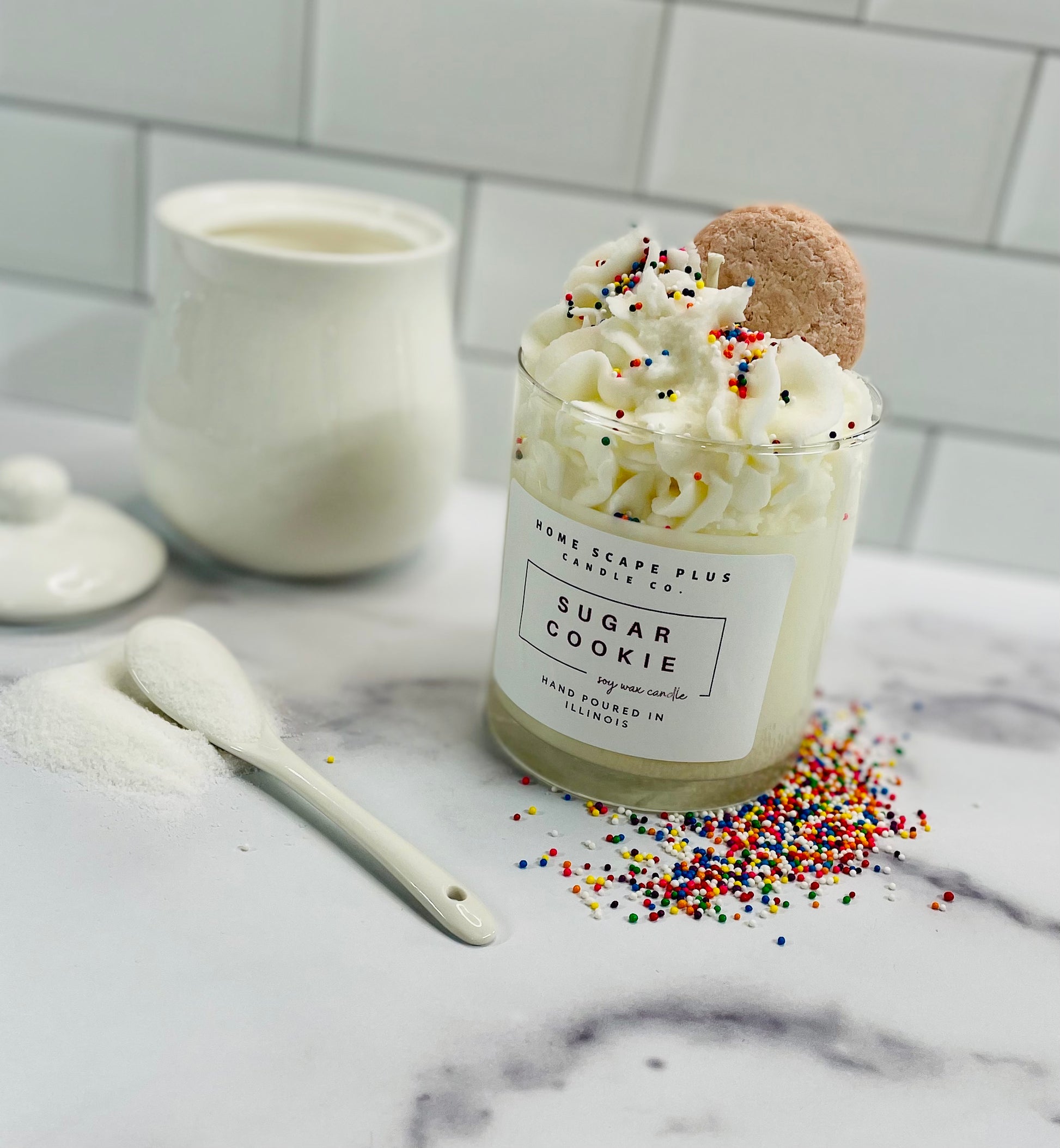 Soy Wax Candle Sugar Cookie - Home Scape Plus