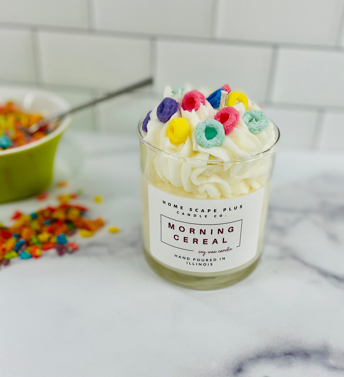 Soy Wax Candle Morning Cereal - Home Scape Plus