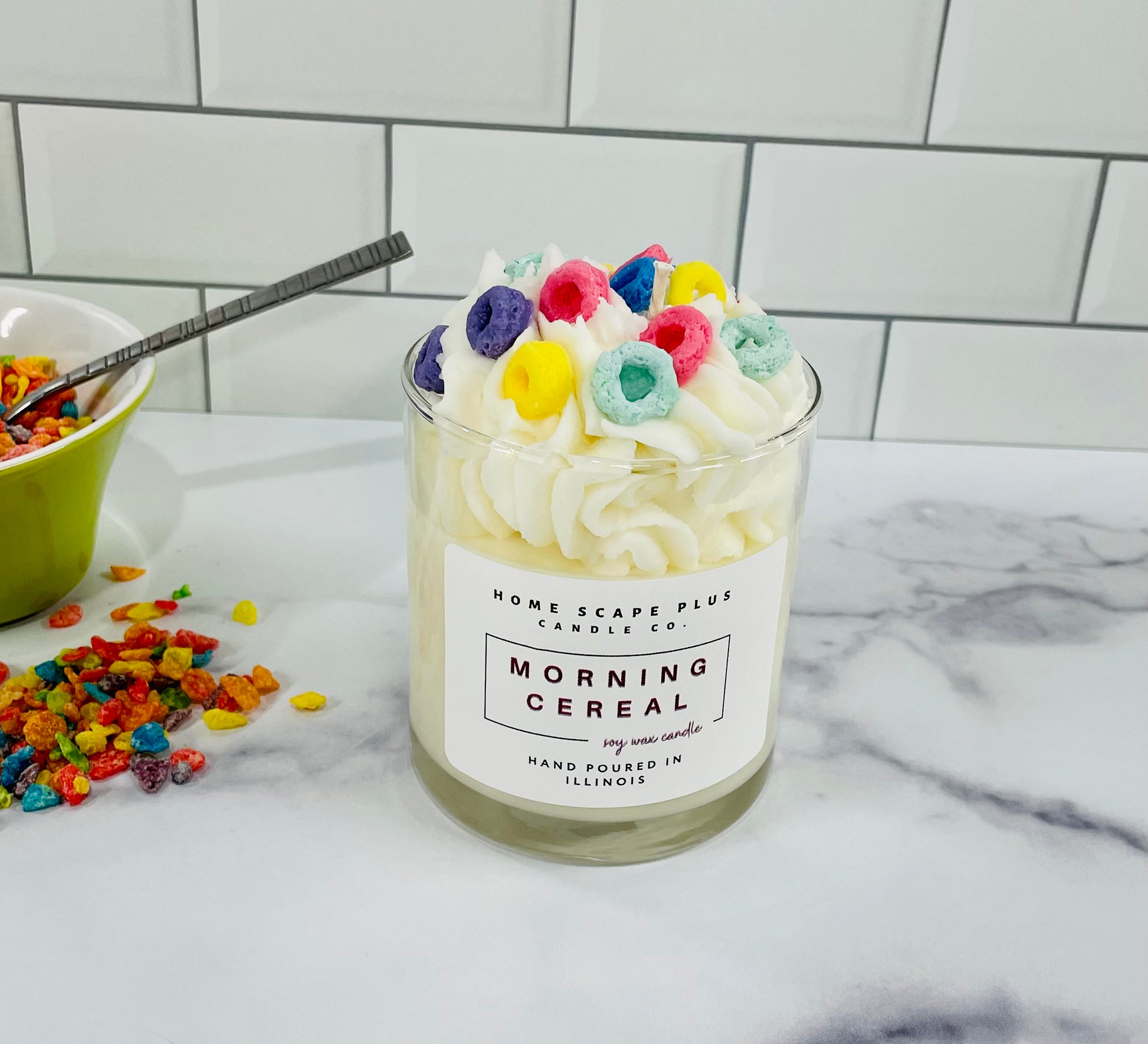 Soy Wax Candle Morning Cereal - Home Scape Plus