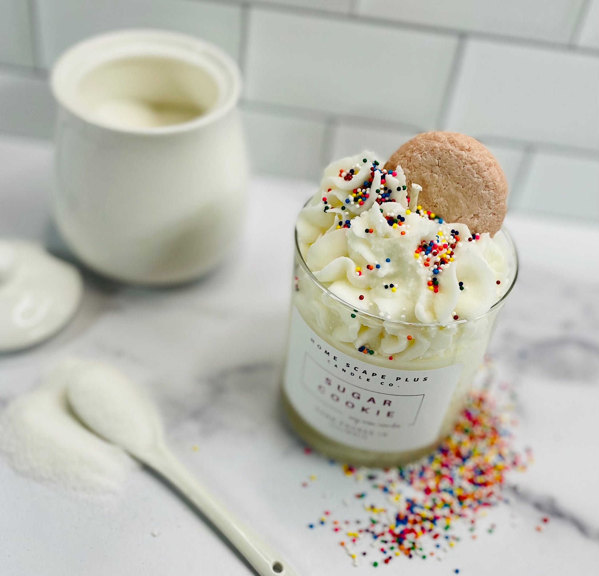 Soy Wax Candle Sugar Cookie - Home Scape Plus