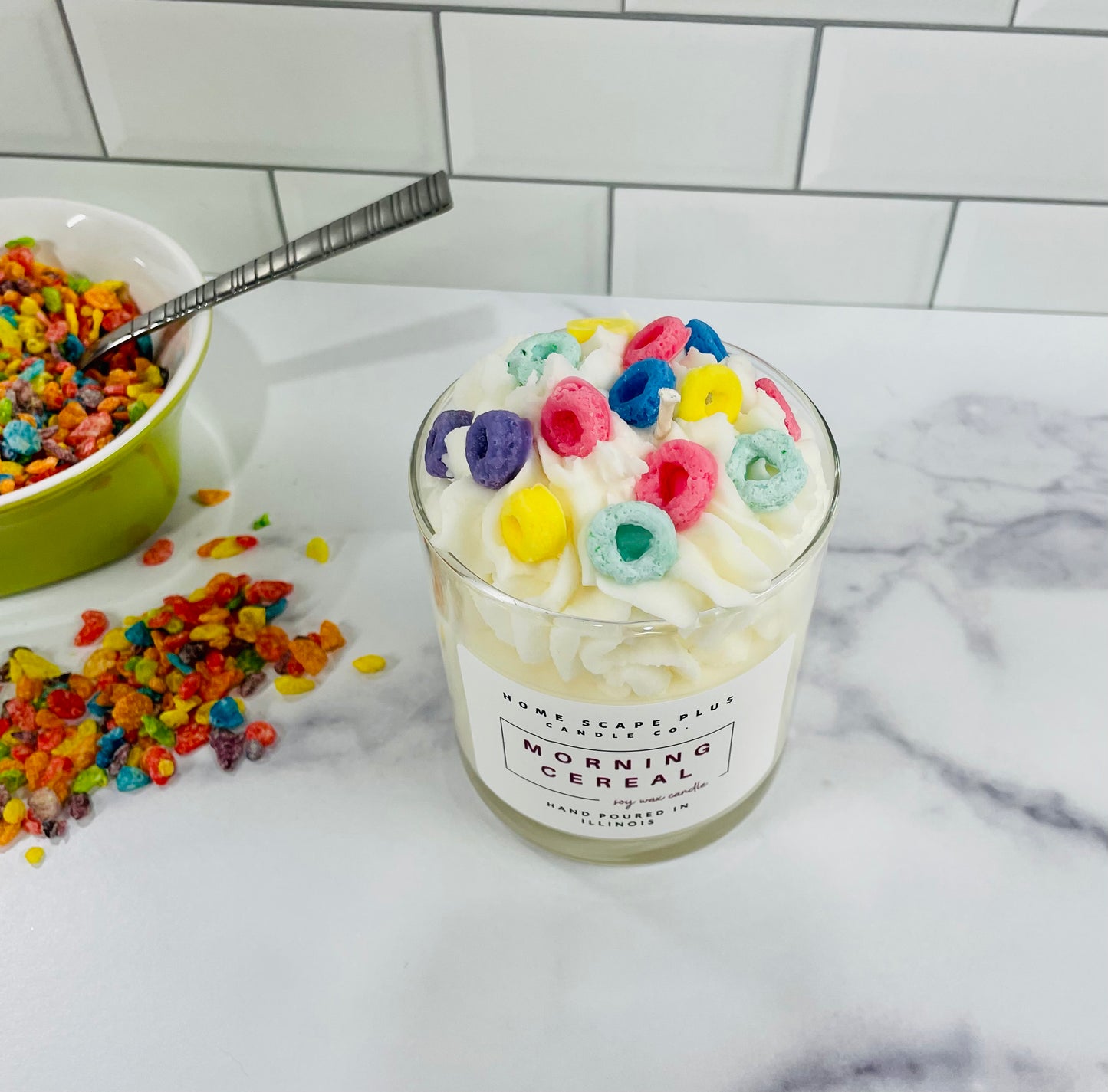 Soy Wax Candle Morning Cereal - Home Scape Plus